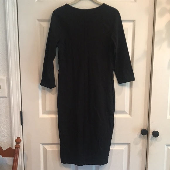 La Clef brand size M pullover midi length dress with stretch fabric- NWT - Picture 6 of 6